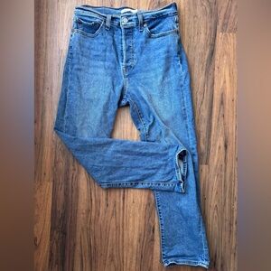 Button fly Levi’s jeans